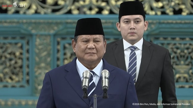 Prabowo Tantang Keras Narasi 'Indonesia Gelap': Indonesia Negara Aman, Bukan untuk Kabur