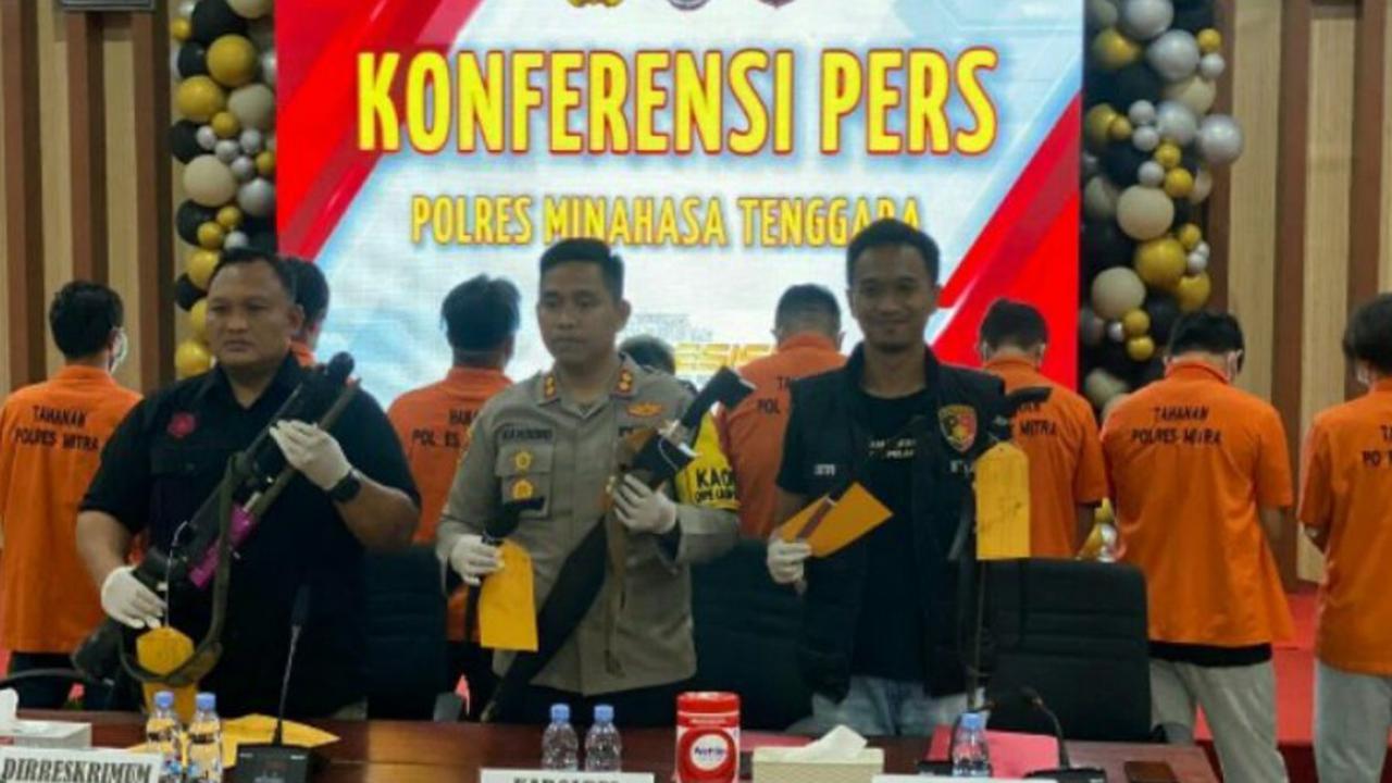 Bentrok Maut di Tambang Emas Ilegal Ratatotok, Tiga Tewas dan Sembilan Tersangka Diamankan