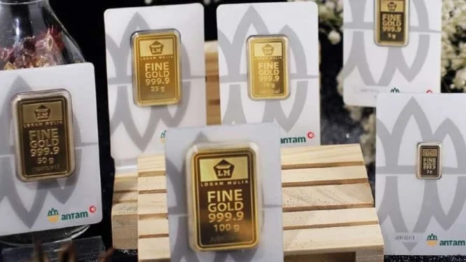 Harga Emas Antam Terjun Bebas Rp40.000 per Gram pada Perdagangan 18 Februari 2026