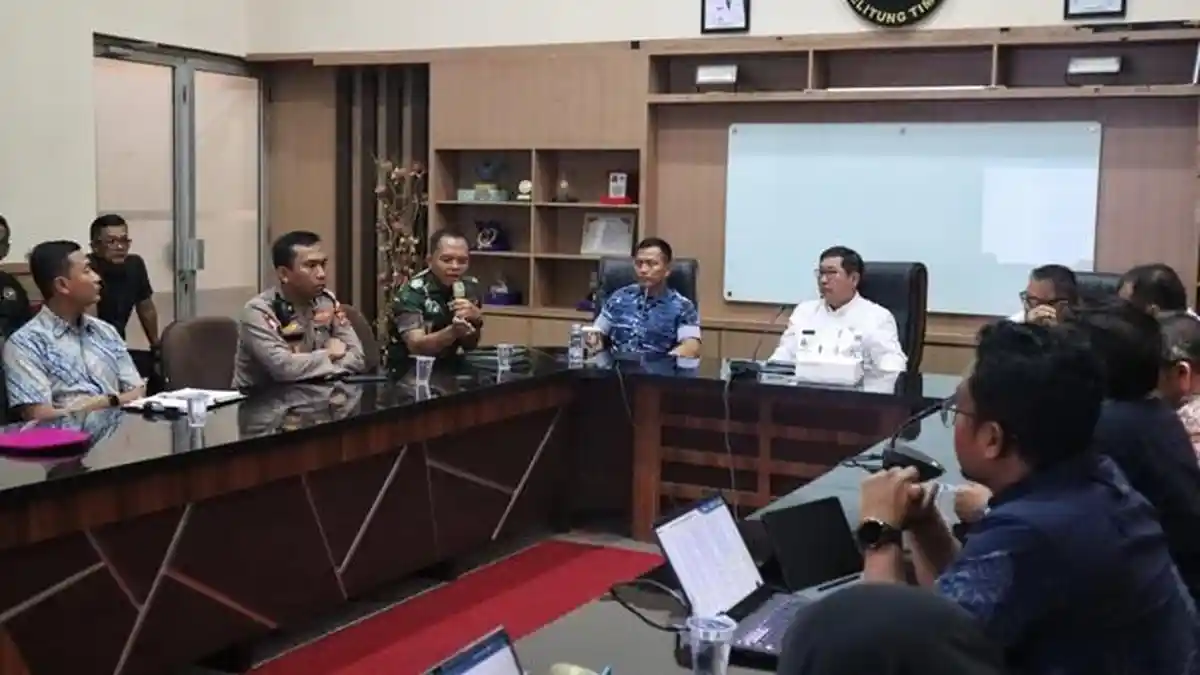 Pemkab Beltim Dorong Penataan Meja Goyang Timah, Prioritaskan Kesehatan Masyarakat