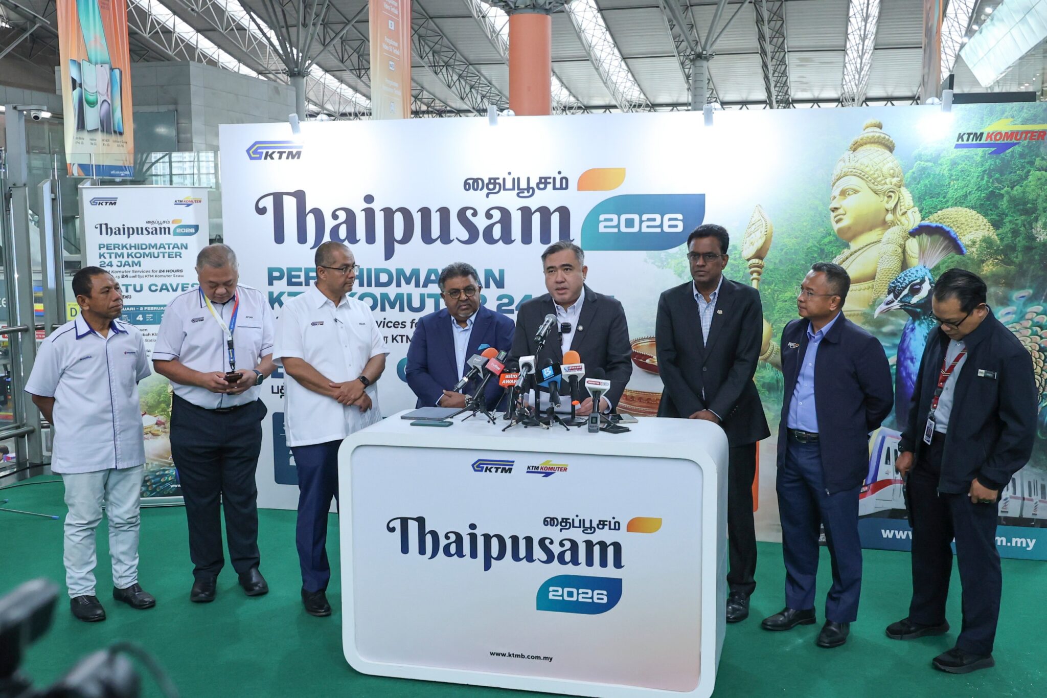 Fasilitasi Thaipusam 2026: KTM Komuter Tawarkan Operasi 24 Jam dan Tiket Gratis Dua Hari