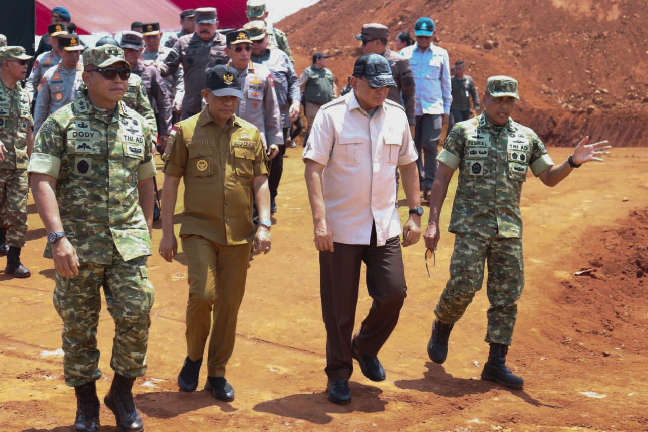 Tindak Tegas Tambang Nikel Ilegal di Morowali, Menhan Sjafrie Syamsoeddin Pimpin Langsung