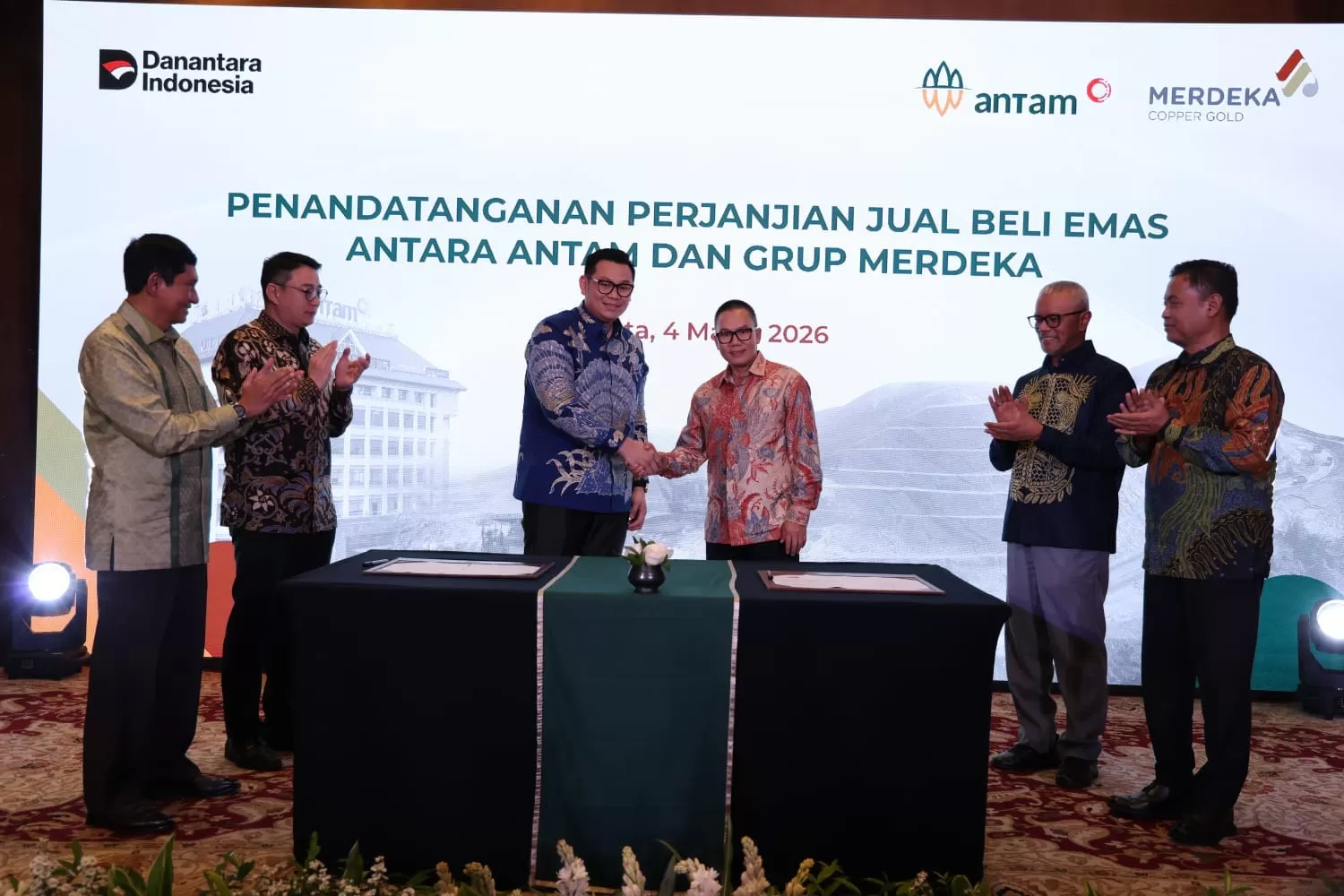 ANTAM Amankan Pasokan Emas Strategis 6 Ton/Tahun dari Merdeka Group, Dorong Kedaulatan Nasional