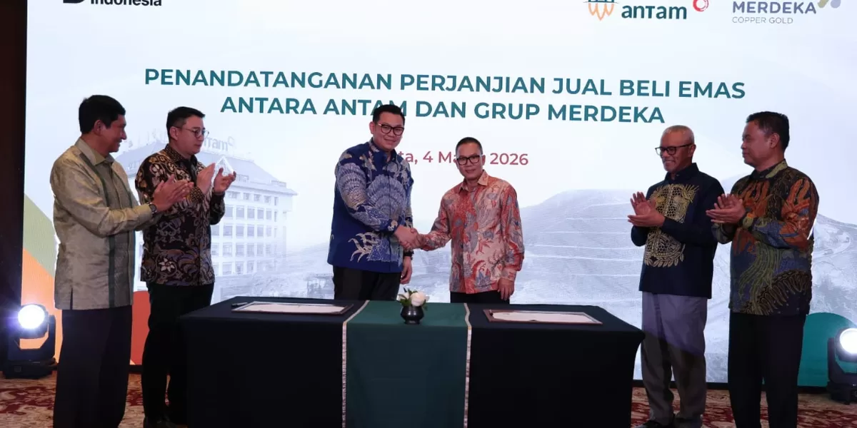 Kedaulatan Emas Nasional Diperkuat: Antam-Merdeka Group Jamin Pasokan 6 Ton Per Tahun