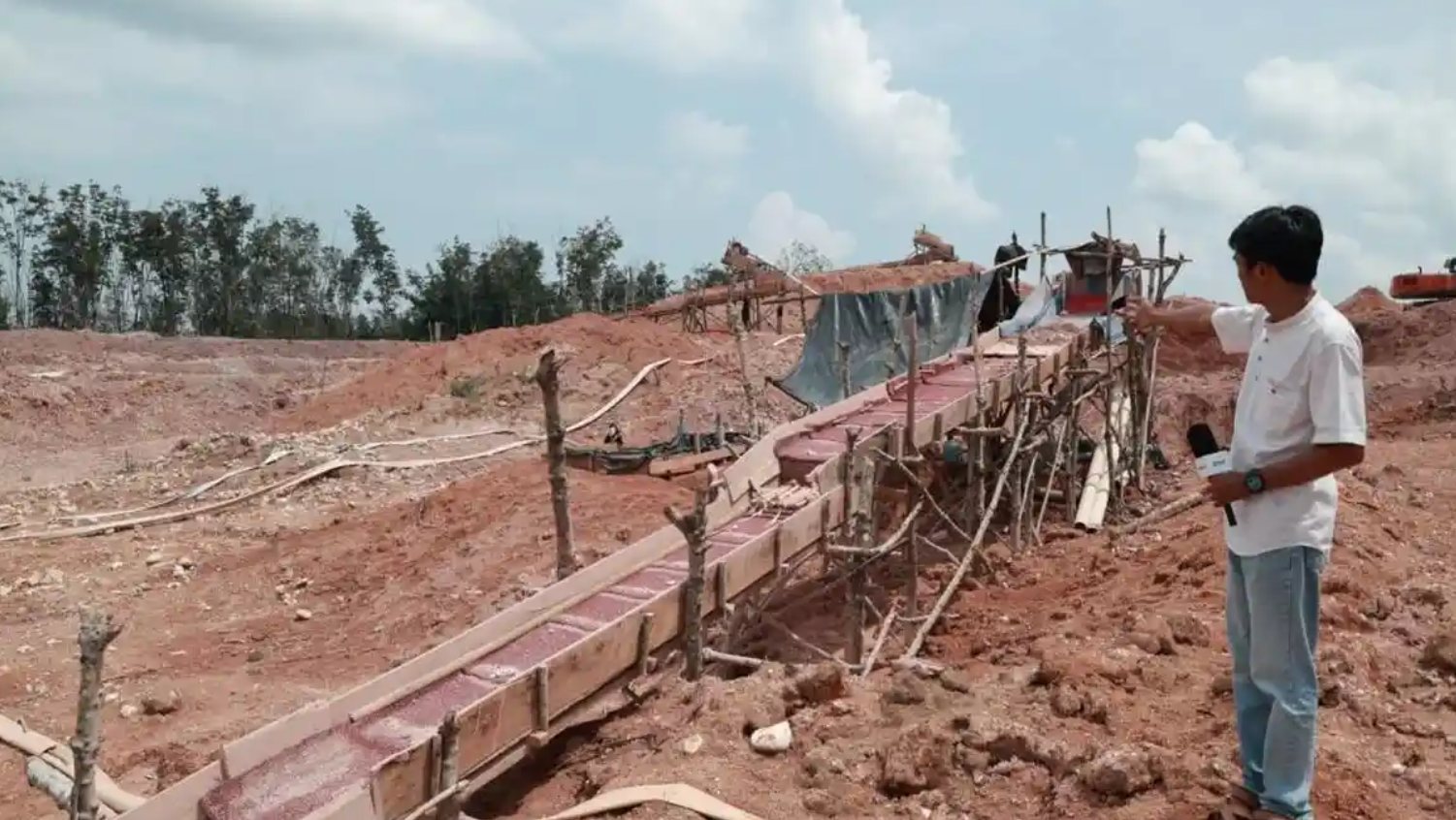 Skema Bagi Hasil Tambang Emas Ilegal di Way Kanan Lampung Terbongkar, Negara Rugi Miliaran