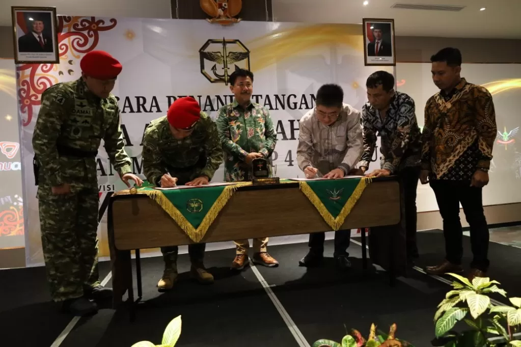 PT ISM Donasikan Lahan Reklamasi 110 Hektare untuk Markas Grup 4 Kopassus di Kukar