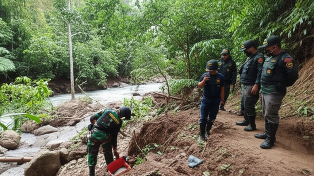 Gakkum Kehutanan Tindak Tegas Penambangan Emas Tanpa Izin di Halimun Salak