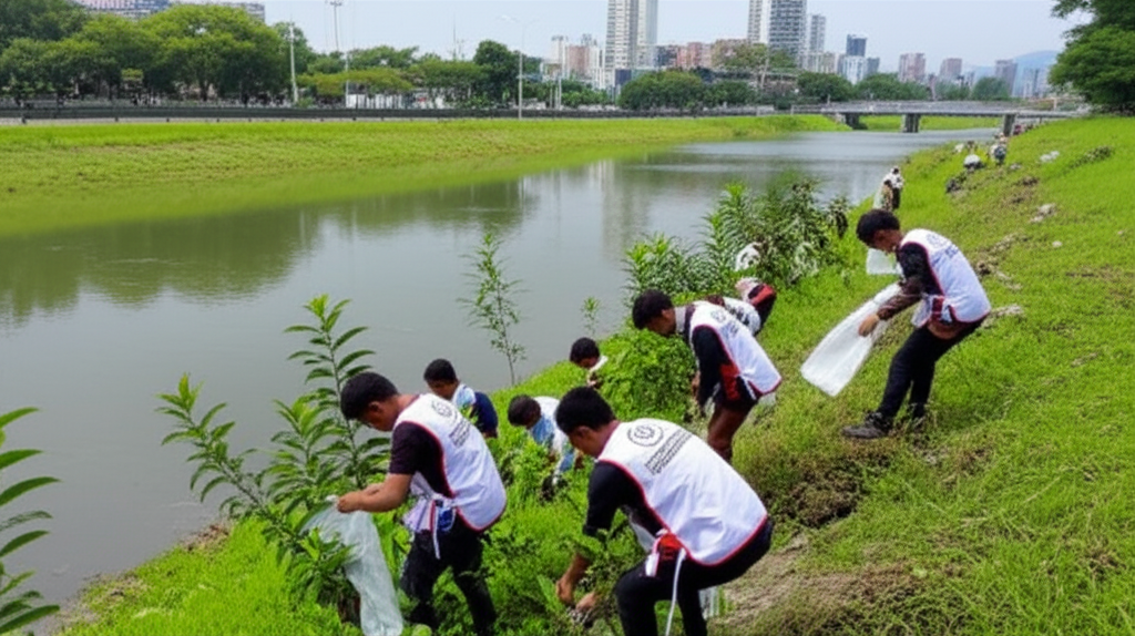 Komitmen Jaga Kelestarian Lingkungan, MIND ID Dukung Konservasi Sungai Cipinang