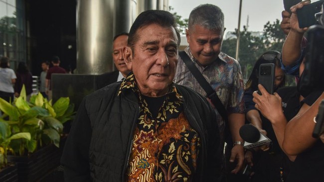 KPK Periksa Ketum Pemuda Pancasila Japto Soerjosoemarno Terkait Jasa Pengamanan Tambang